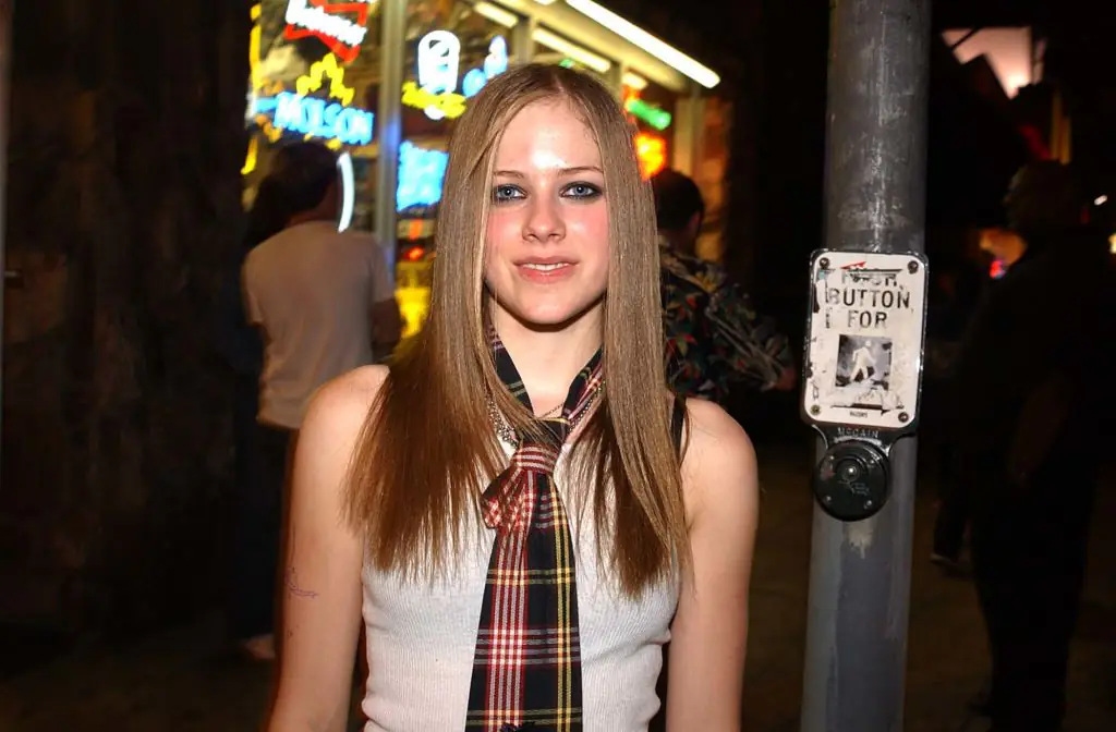 They claim Avril (pictured in 2002) was replaced after her first album was released. Credit: <a href=