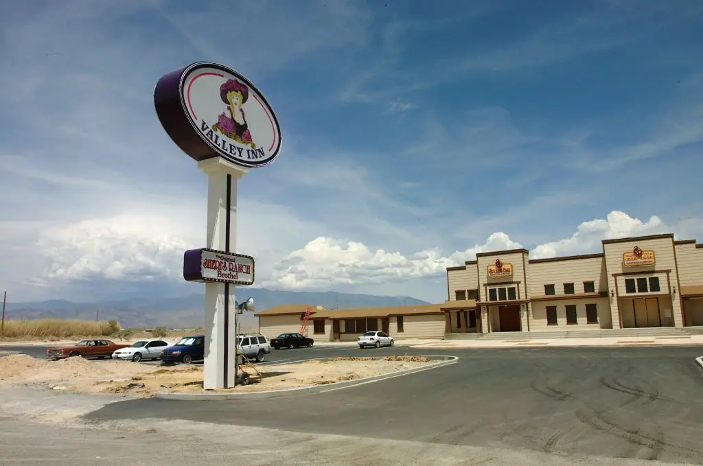 Allissa works at the famous Sheri's Ranch in Nevada. Credit: Paul Harris/Getty Images
