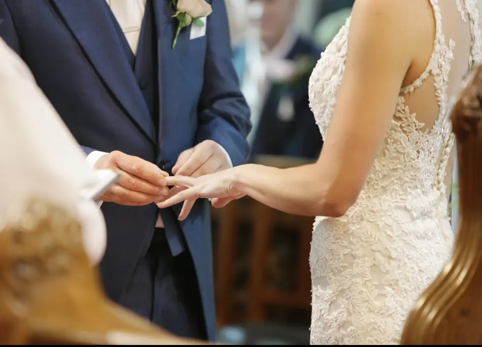 Marriage doesn't mean you have to take your partner's name.. Credit: Peter Cade/Getty