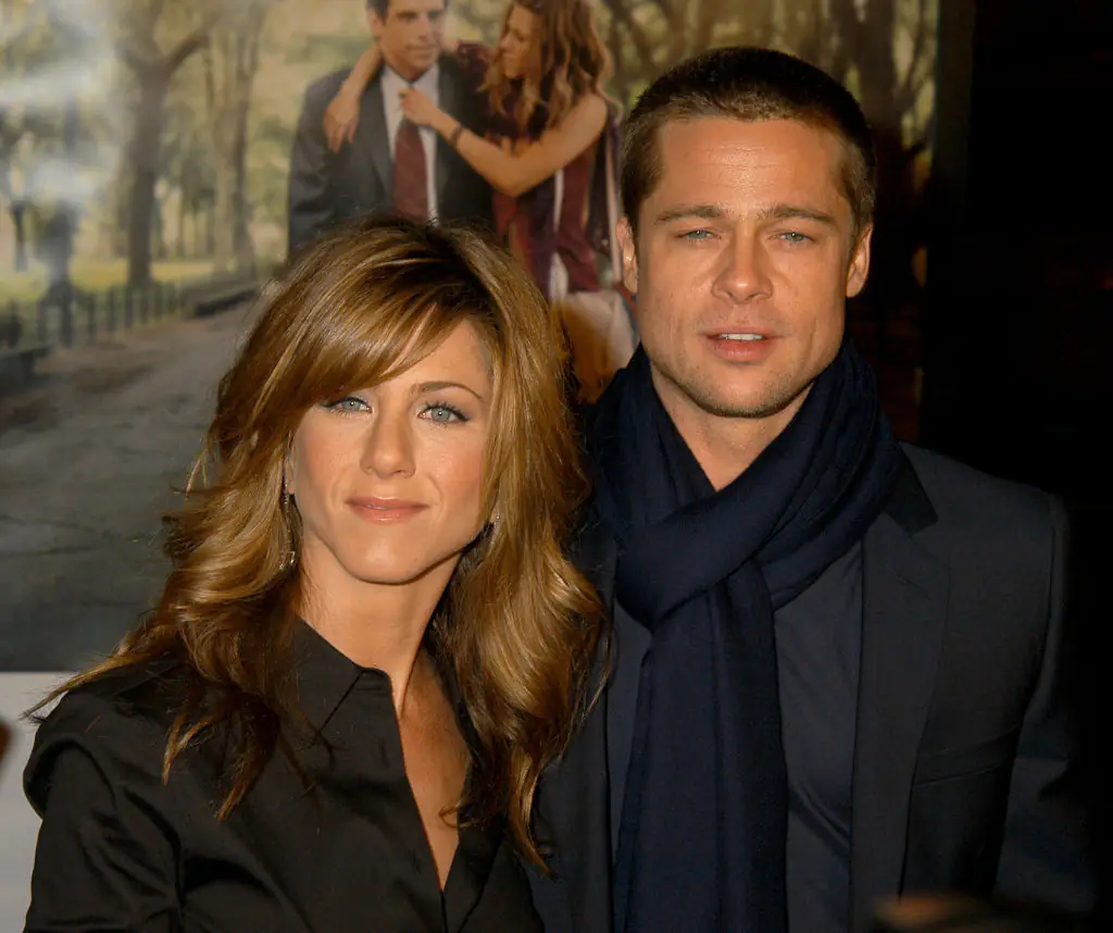 Brad Pitt and Jennifer Aniston,were married from 2000 to 2005. Credit: Barry King / Getty