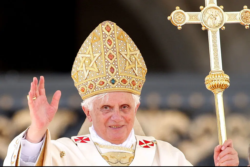 Pope Benedict's organ donor status was revoked when he took up the role as head of the Catholic church. Credit:  Franco Origlia/Getty Images