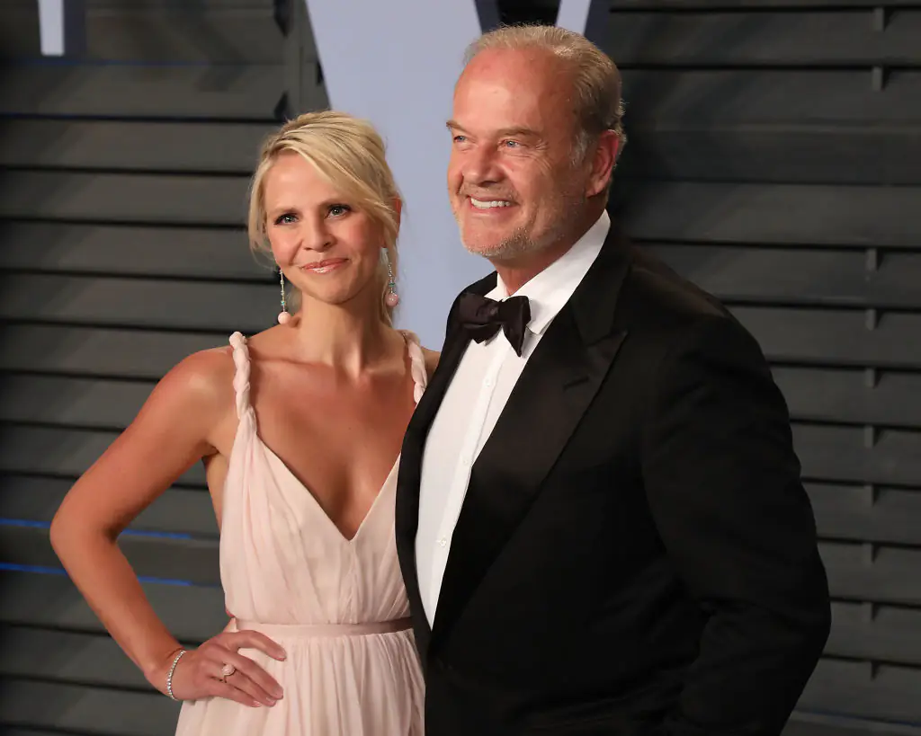 Kayte Walsh and Kelsey Grammer. Credit: Taylor Hill / Getty