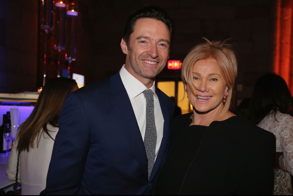 Hugh Jackman and Deborra-Lee Furness.