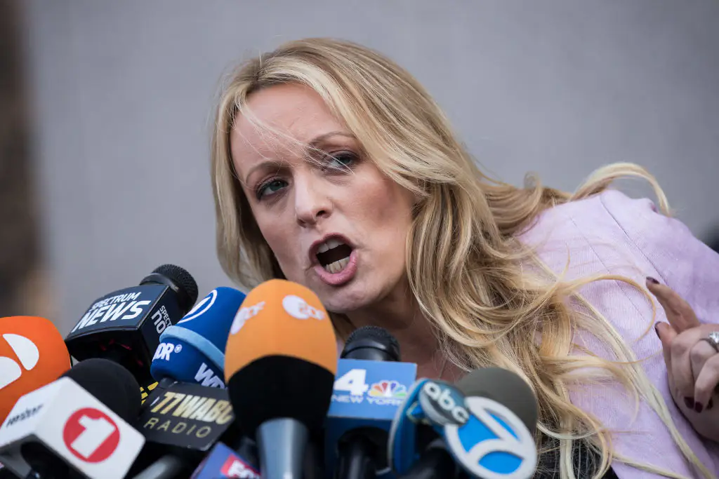 Stormy Daniels was involved in a hush money scandal. Credit: Drew Angerer / Getty