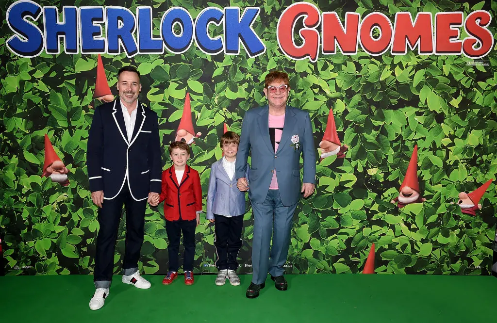 His kids and husband are the centre of his life. Credit:  Stuart C. Wilson/Getty Images for Paramount Pictures