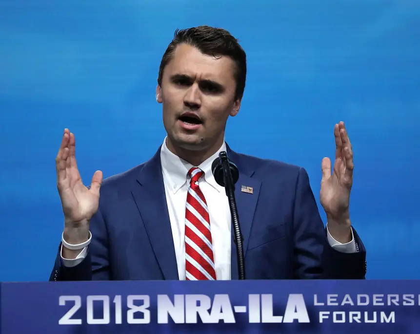  Charlie Kirk was assassinated on Wednesday 10th September. Credit: Justin Sullivan / Getty