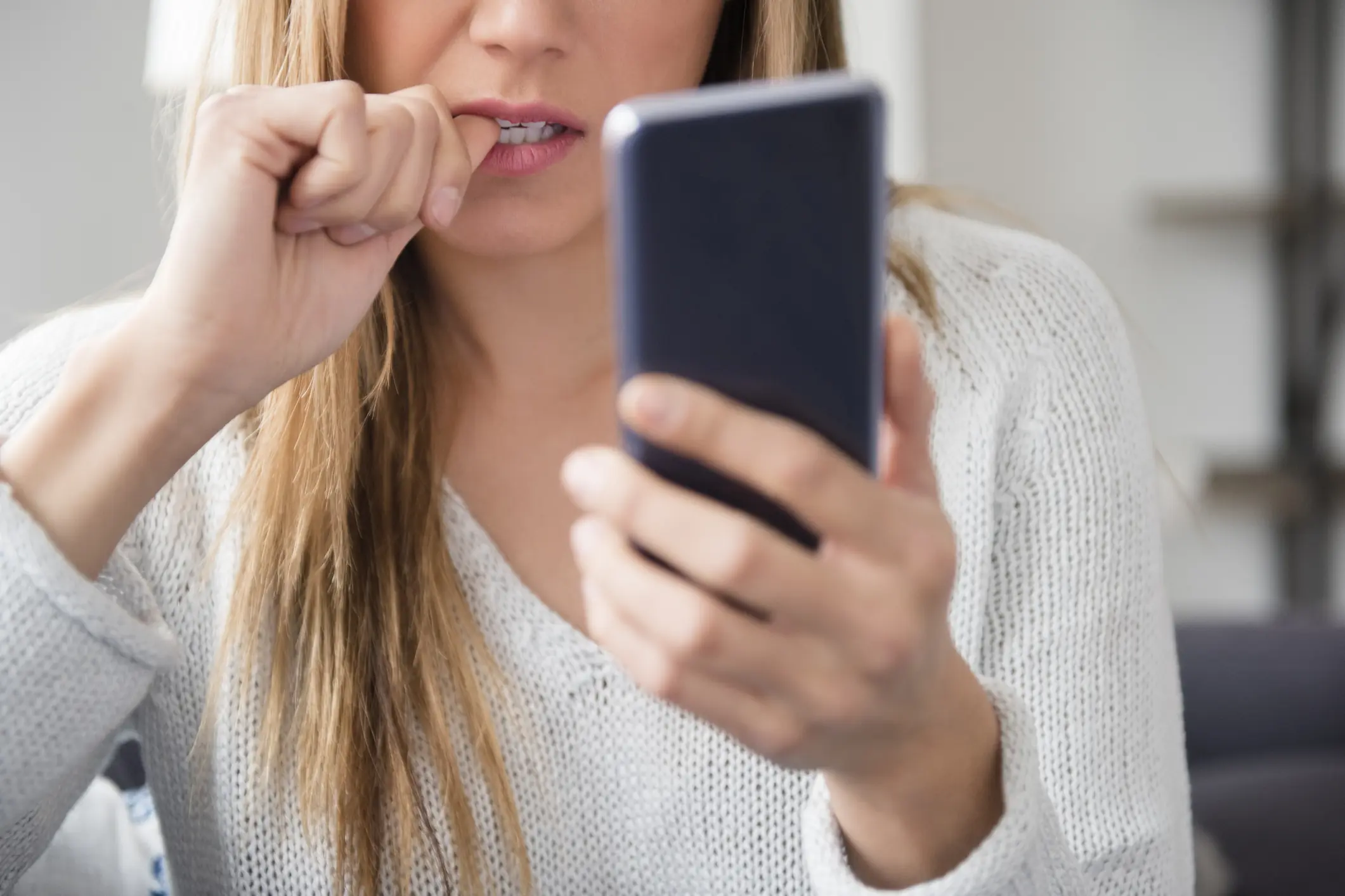 The habit could result in your finger being amputated, if it gets infected. Credit: Getty Stock Images