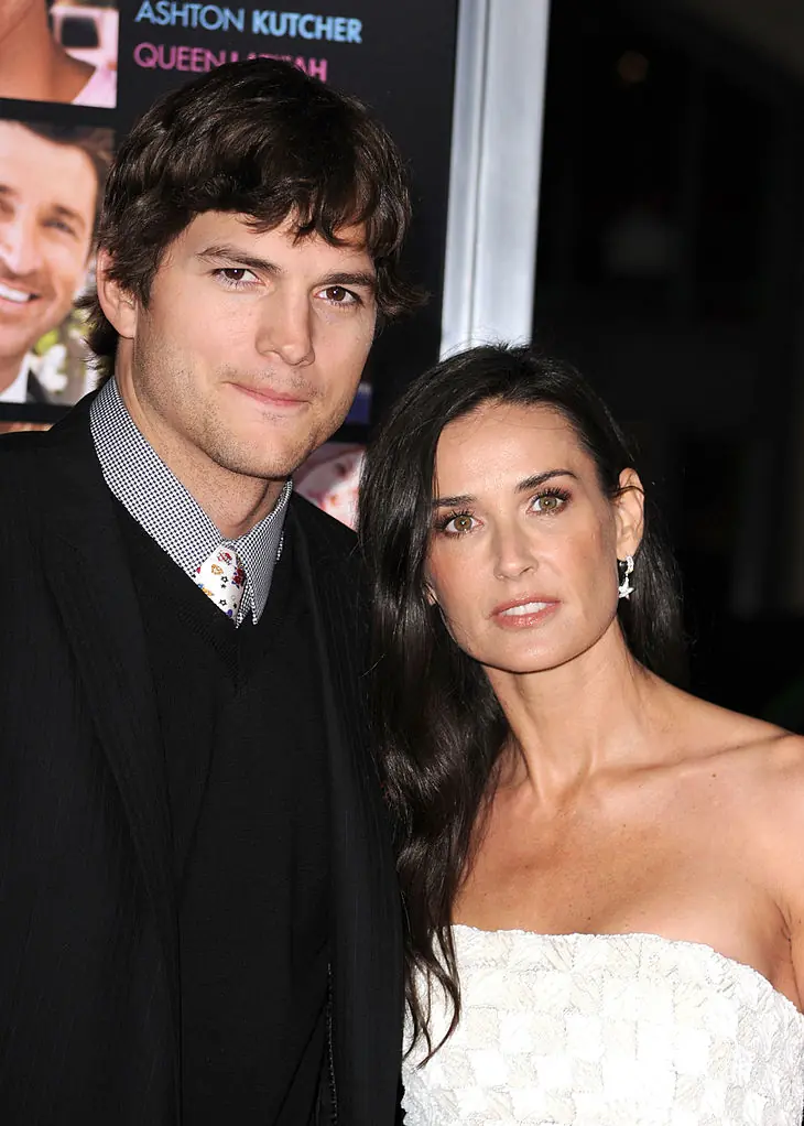 Ashton Kutcher and Demi Moore. Credit: Steve Granitz / Getty