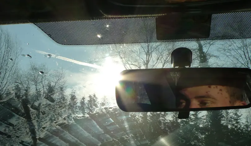 Some people are only just discovering what those tiny dots on your windshield are actually for