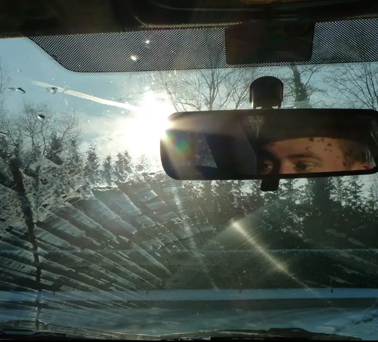 Have you ever wondered what those black dots on your car windshield are? Credit: Ekaterina Nosenko / Getty