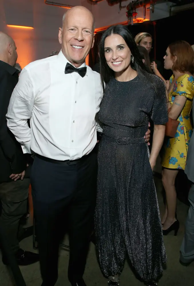Bruce Willis and Demi Moore. Credit: Phil Faraone/VMN18 / Getty