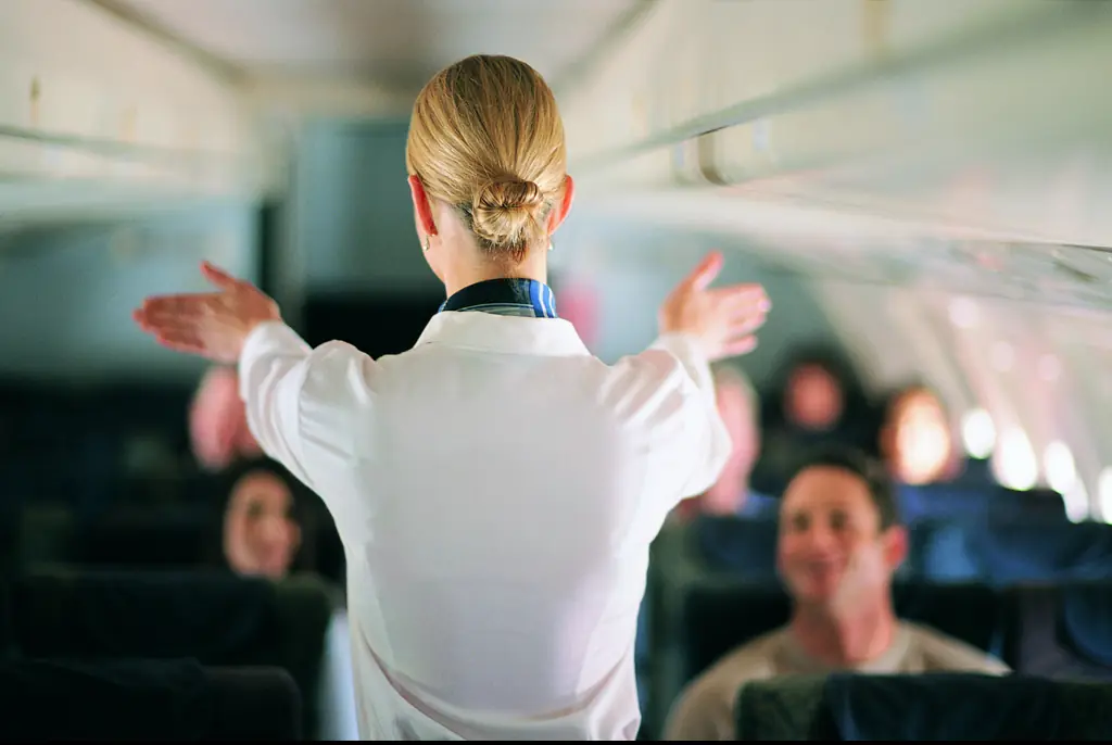 Have you ever wondered if a flight attendant fancies you? Credit: James Lauritz / Getty