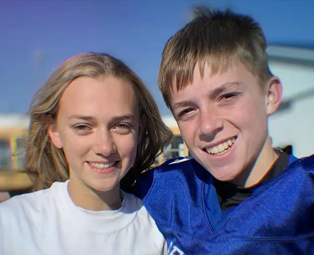 Lauryn and her high school boyfriend Owen, were stalked by Lauryn's mom. Credit: Netflix 