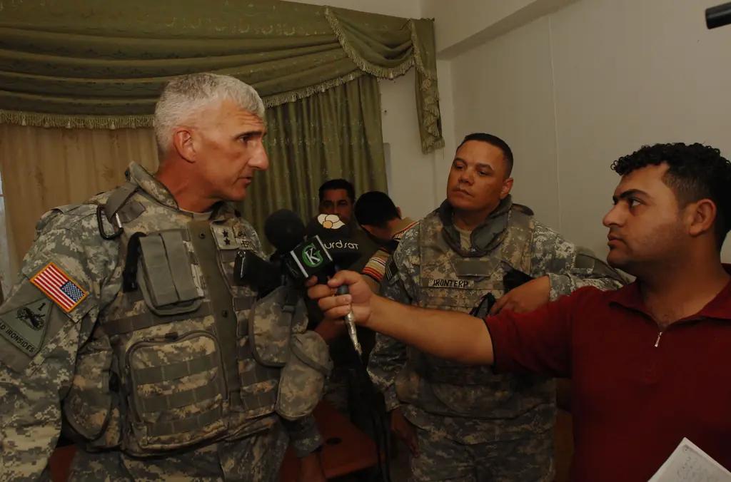 Mark Hertling had a distinguished military career. Credit: Scott Peterson/Getty Images