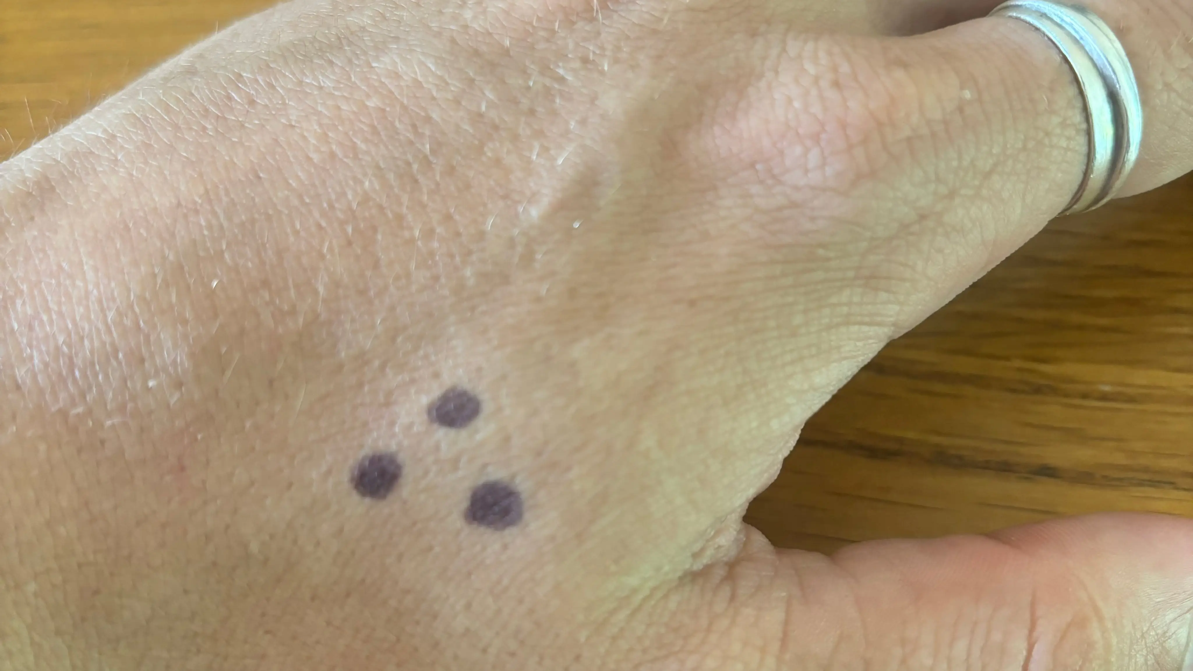 Three Dot Tattoo