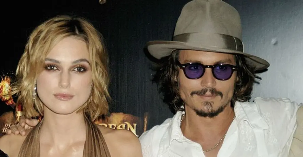Johnny Depp shared his thoughts on 'awkward' kiss with co-star Keira Knightley due to massive age gap