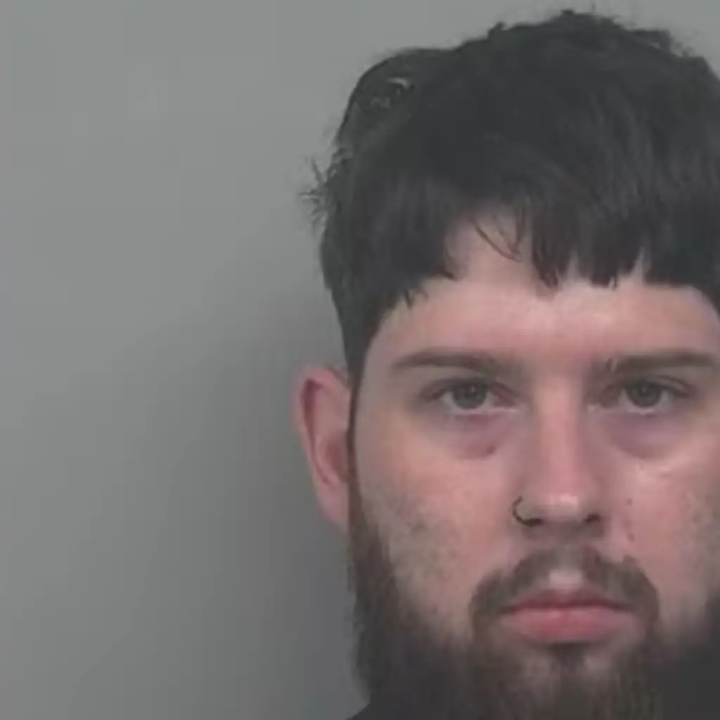 Joshua Thompson is charged with the murder of 25-year-old Kaitlynn Lee. Credit: Floyd County Jail