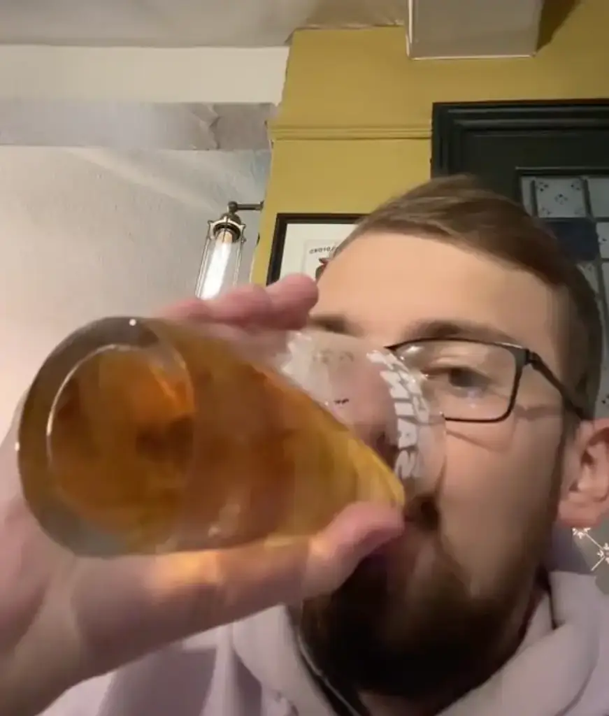 Jon first got the inspiration after watching a similar challenge on TikTok (Picture: TikTok/J0nMay)