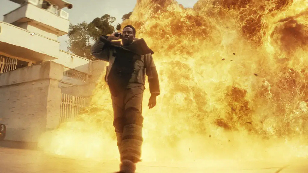Man on Fire stars Yahya Abdul-Mateen II in the lead. Credit: Netflix