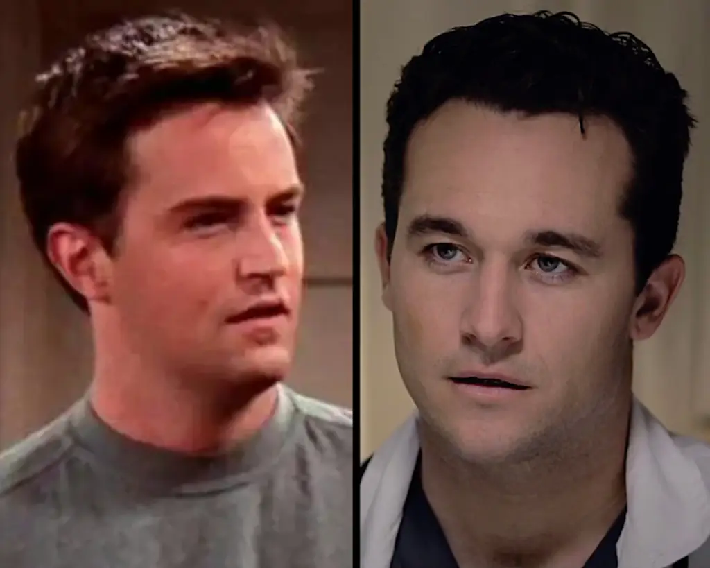 Perry and Preston side-by-side. Credit: Warner Bros/YouTube (Screenshots)