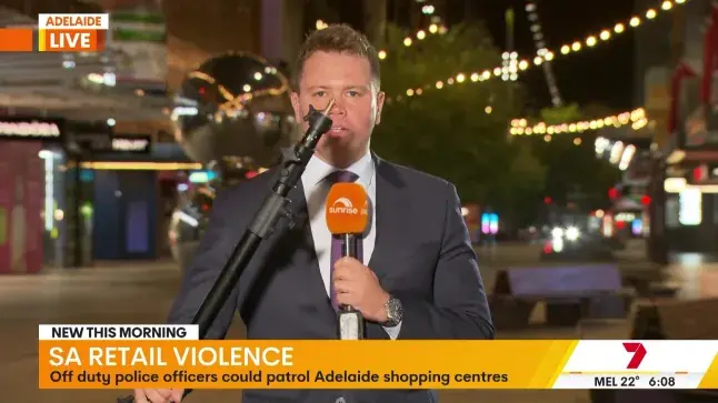 TV reporter is robbed live on air while reporting on soaring crime rates