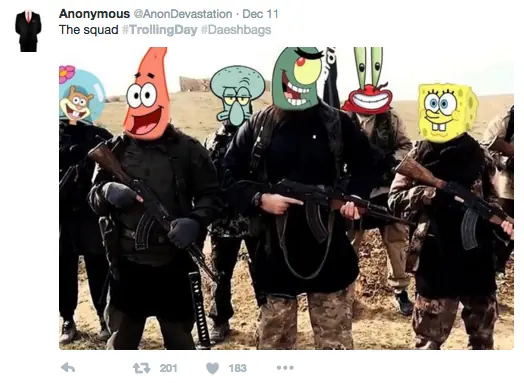 Here’s The Very NSFW Way Anonymous Trolled The Hell Out of ISIS