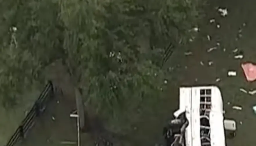 8 dead and 40 hospitalized following horror bus crash in Florida