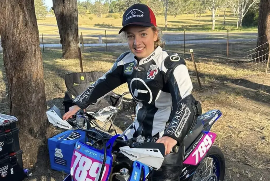 15-Year-old dirt bike prodigy Amelia Kotze dies after tragic mid-race crash