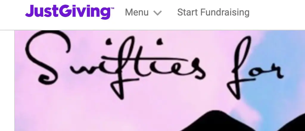 Credit: JustGiving