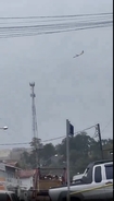 Harrowing footage captures moment passenger plane falls from the sky tragically killing everyone on board