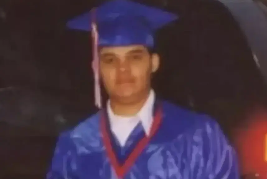 The store worker became trapped behind a fridge and wasn't discovered until 10 years later. Credit: Council Bluffs Police Department