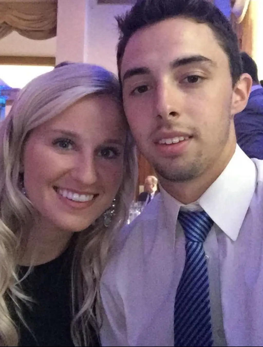 Matthew and his wife, Madeline. Credit: Instagram/@mattygaudreau11