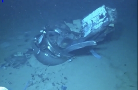 New footage shows the crumpled wreckage of the imploded passenger compartment of Titan sub where 5 died