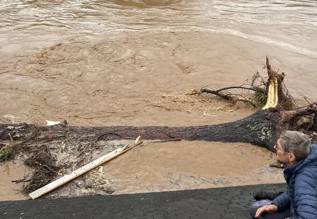 Woman whose 7-year-old son and parents were swept away in Hurricane Helene reveals her desperate struggle to save her child