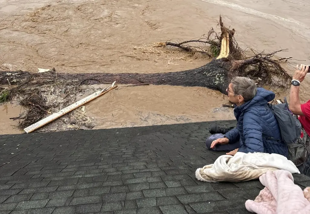 Woman whose 7-year-old son and parents were swept away in Hurricane Helene reveals her desperate struggle to save her child