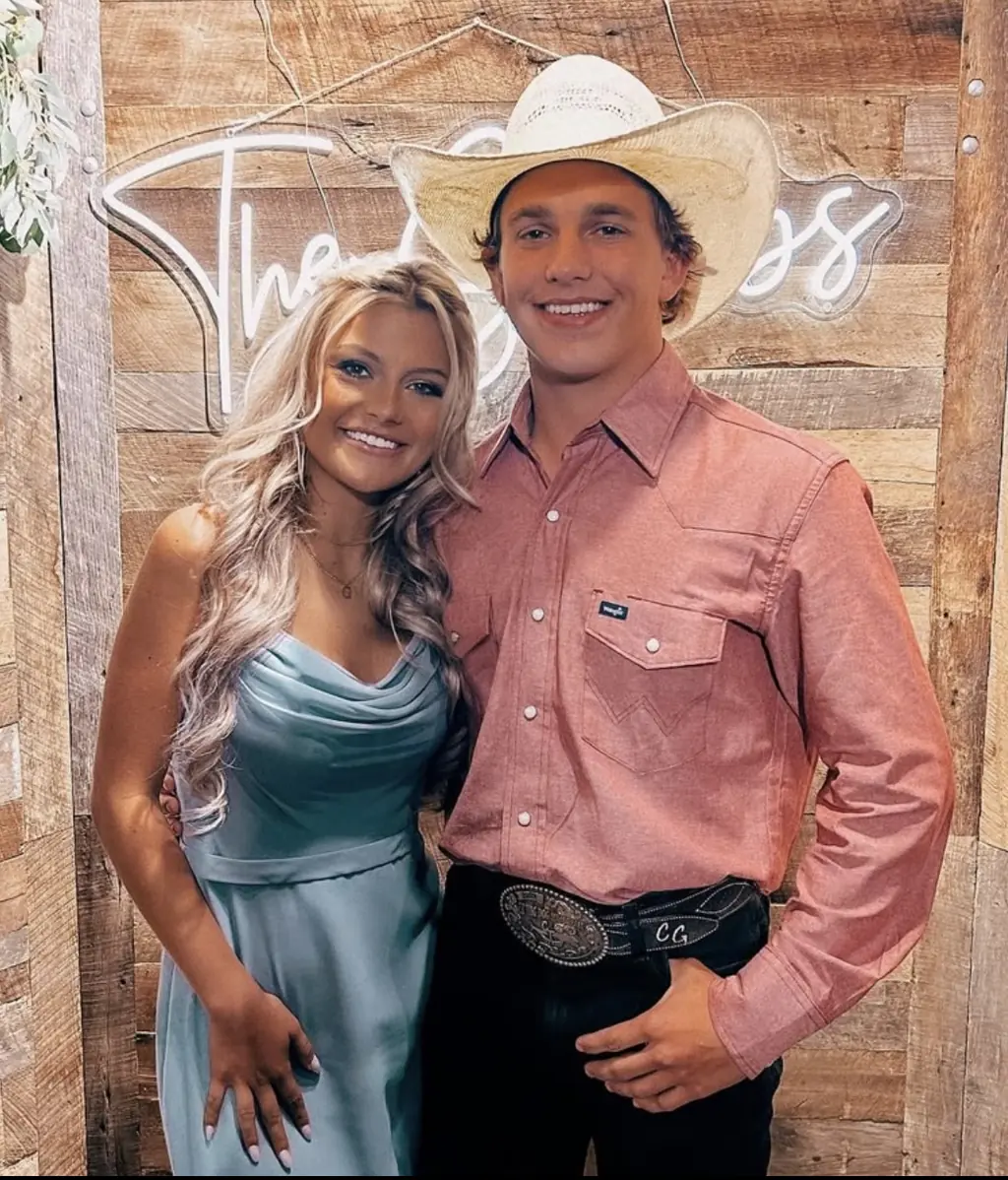 Taylor Rousseau and Cameron Grigg. Credit: Instagram/itstaylorrousseau
