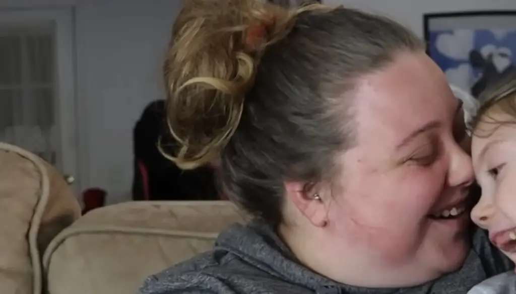 Mom issues warning after healthy baby daughter is left brain-damaged after somebody kissed her on the mouth