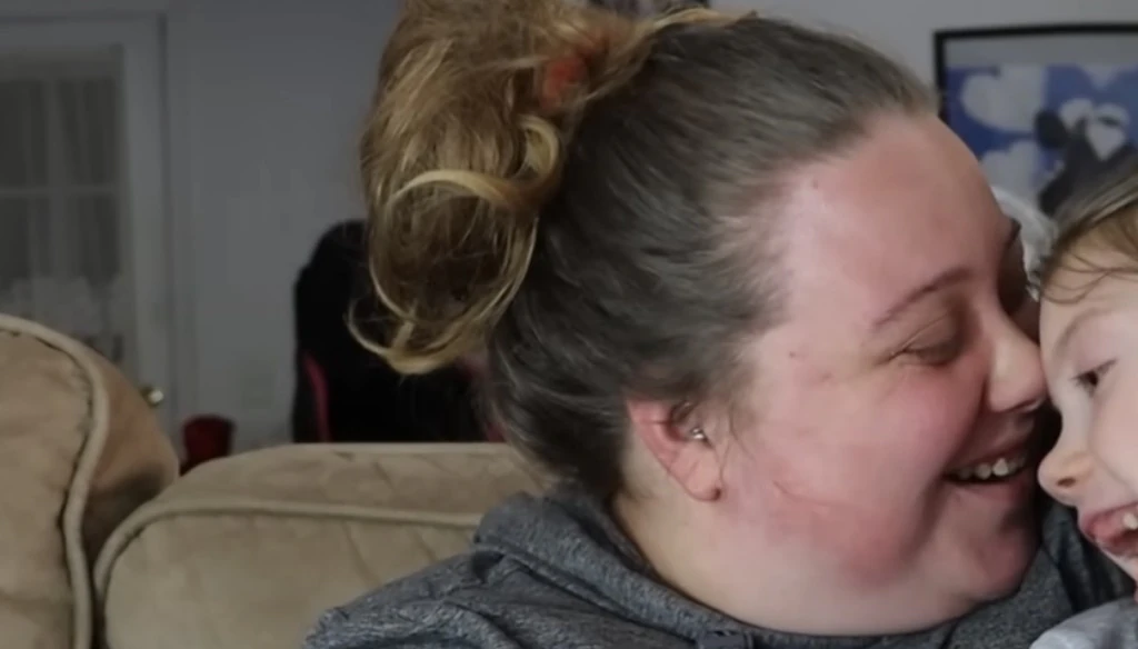 Mom issues warning after healthy baby daughter is left brain-damaged after somebody kissed her on the mouth