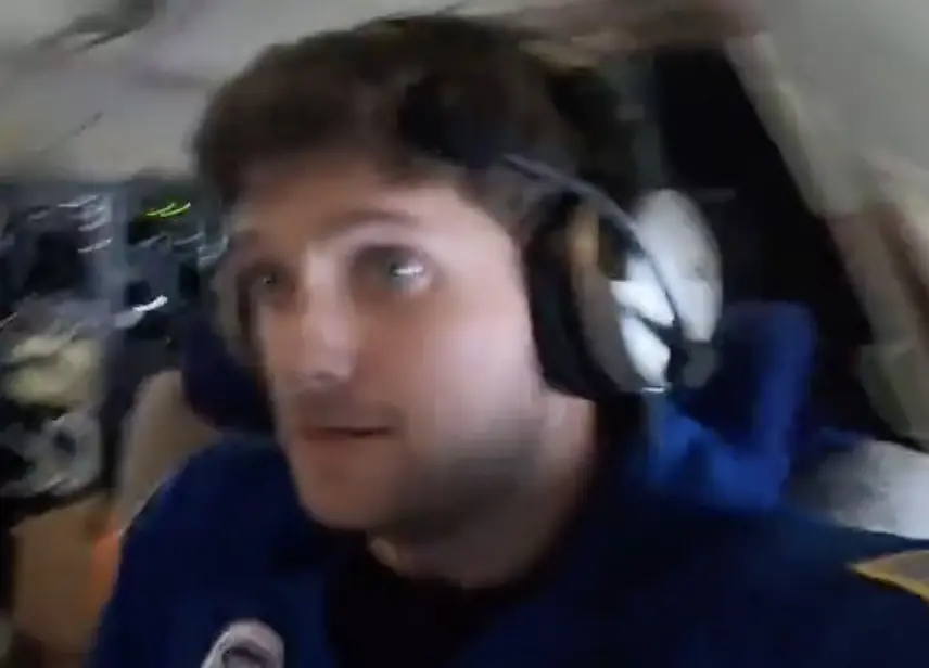 Researchers share horrifying footage as they fly inside of Hurricane Milton