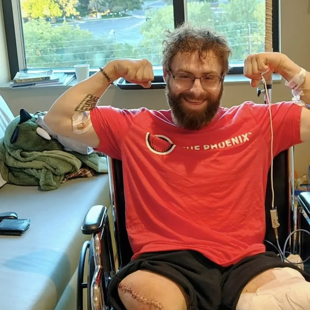 O'Neill is continuing his recovery. Credit: GoFundMe