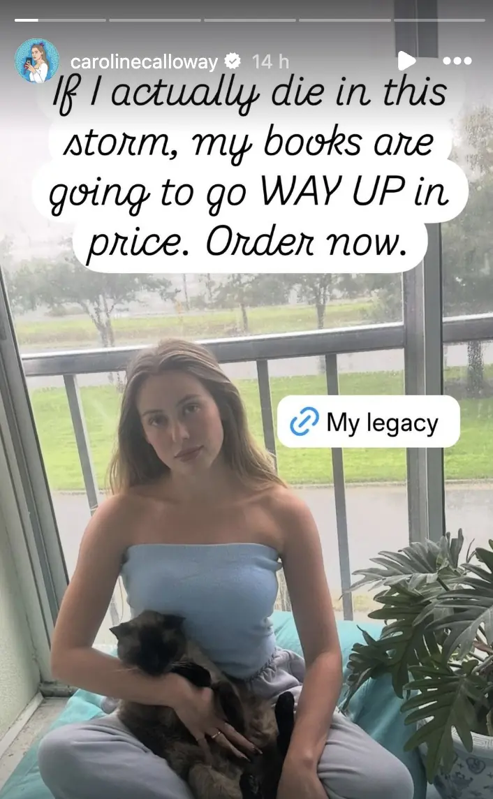 Credit: Caroline Calloway/Instagram