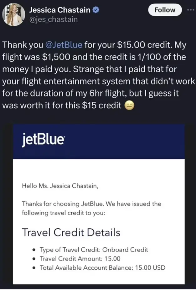 This tweet has now been deleted. Credit: X