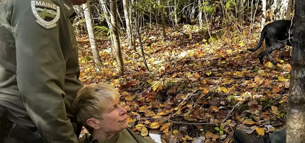 Missing hiker, 72, found alive by dead husband's body after dog slept on her chest to keep her warm