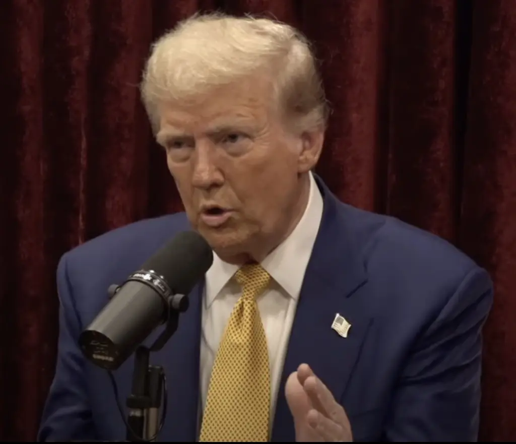 Donald Trump has appeared on The Joe Rogan Experience podcast. Credit: YouTube/PowerfulJRE