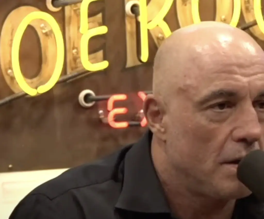 Joe Rogan spoke with Trump for nearly three hours on the show. Credit: YouTube/PowerfulJRE