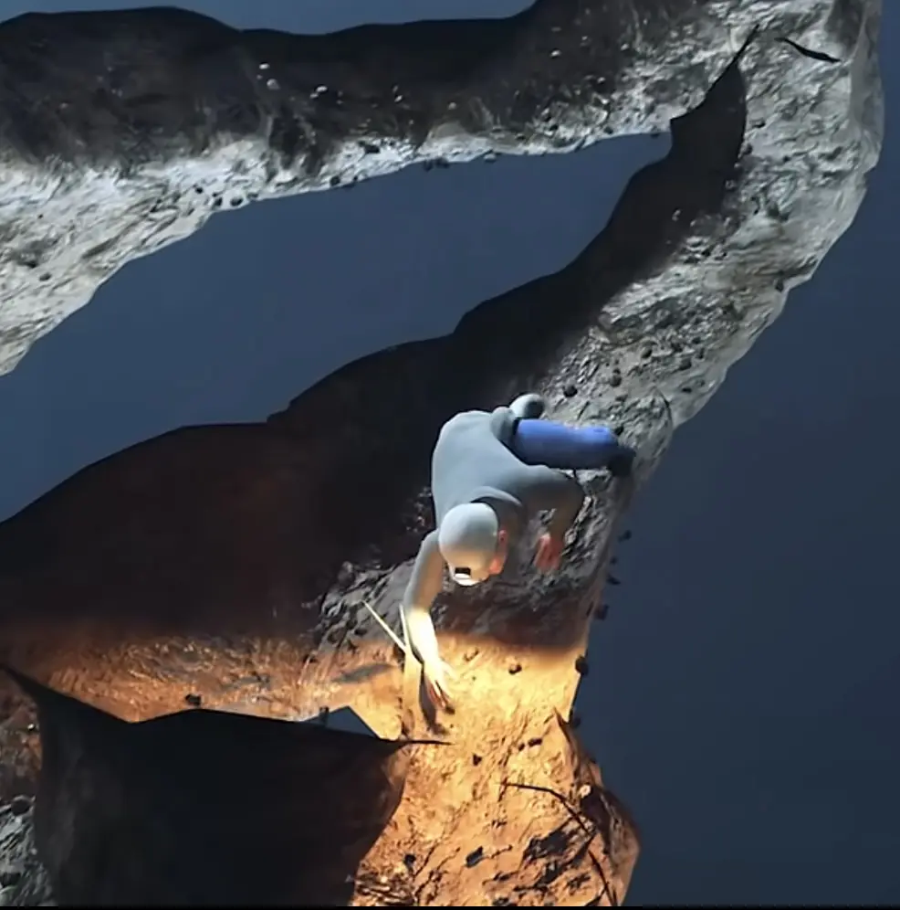 A new simulation of the tragedy has been viewed more than 11 million times. Credit: @zackdfilms/YouTube