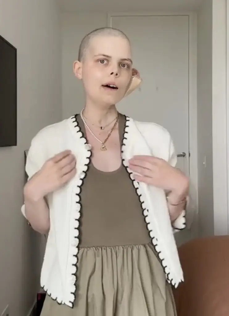 Bradford announced her passing in one final video. Credit: TikTok/@bellabradford0
