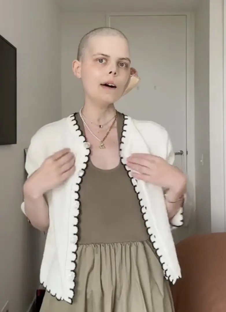 Bradford announced her passing in one final video. Credit: TikTok/@bellabradford0