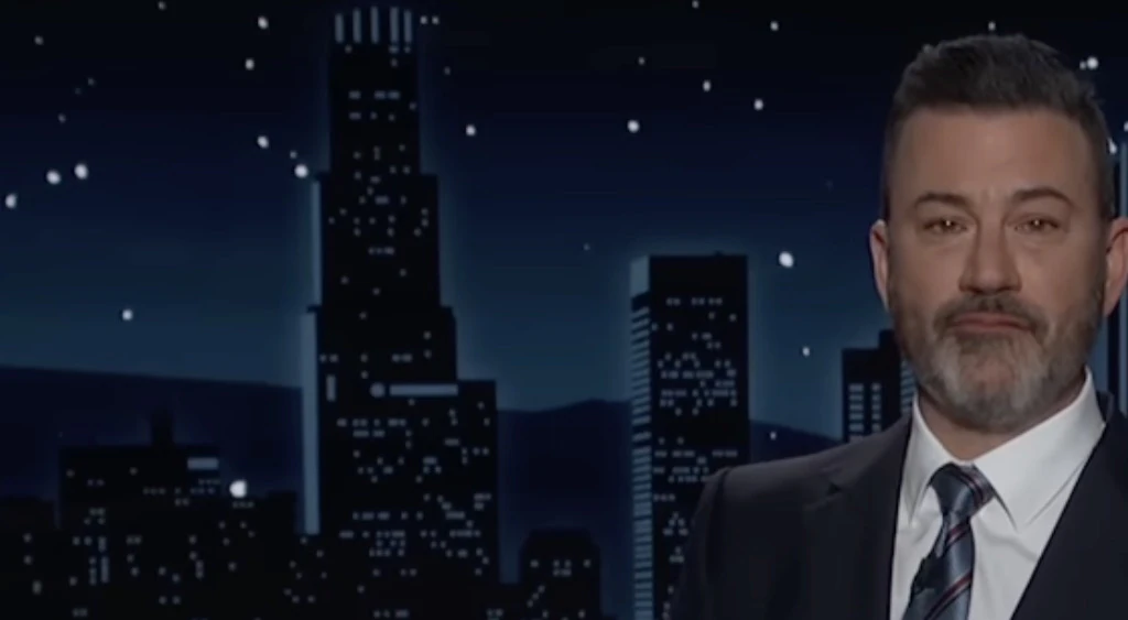 An emotional and teary-eyed Jimmy Kimmel calls Trump's win 'a terrible night for everyone'