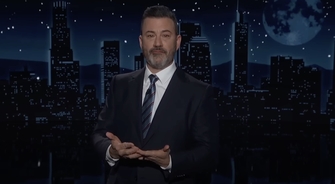 An emotional and teary-eyed Jimmy Kimmel calls Trump's win 'a terrible night for everyone'